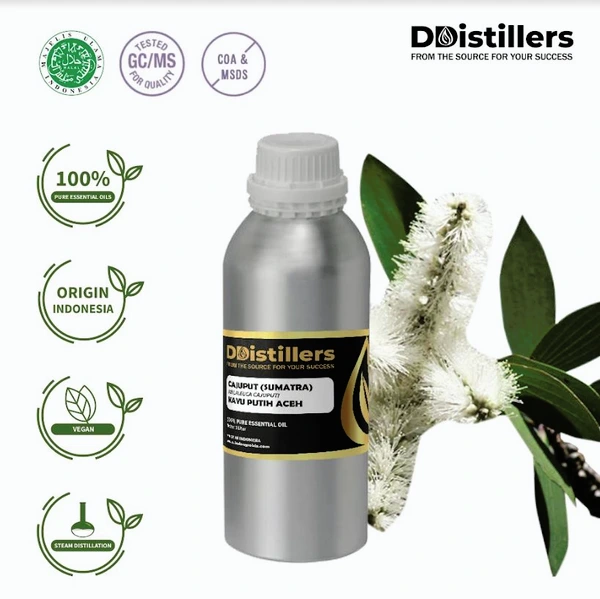 Kayu Putih Sumatera / Cajuput Sumatera Essential Oil 100% Pure (1 L SS EXP)