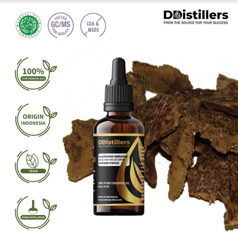 Gaharu Papua / Agarwood Merauke Essential Oil 100% Pure (2-100 ml)