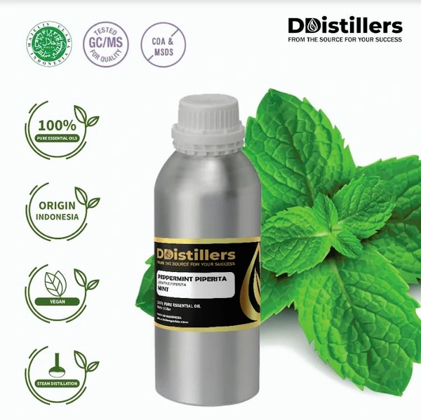 Peppermint / Peppermint Essential Oil 100% Pure (1 L SS EXP)