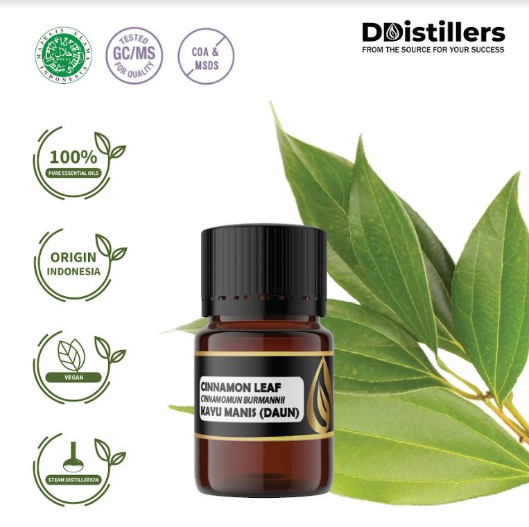 Daun Kayu Manis / Cinnamon Leaf Essential Oil 100% Pure (5 ml)