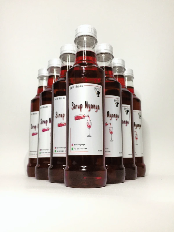 Sirup Nyonya Frambozen Oleh-Oleh Khas Banjarmasin