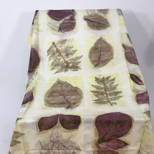 Ecoprint Katun Prismisima Motif Daun