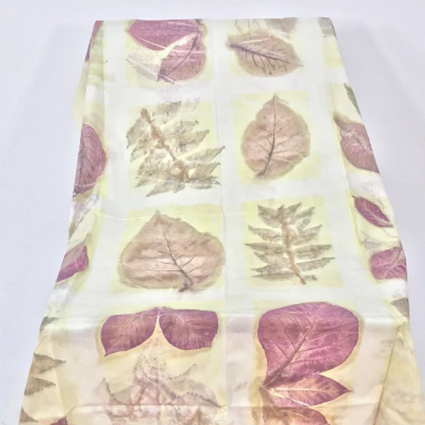 Ecoprint Katun Prismisima Motif Daun