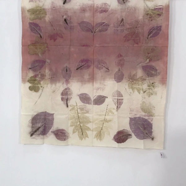 Ecoprint Katun Prismisima Motif Daun