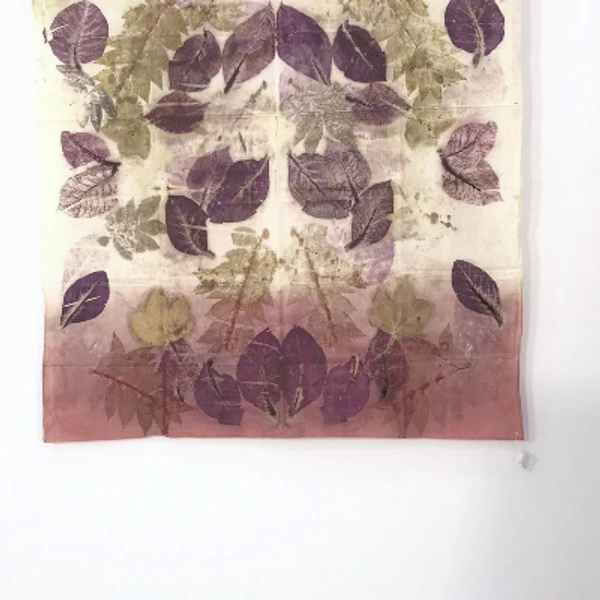 Ecoprint Katun Prismisima Motif Daun