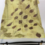 Kerudung/Jilbab (hijab segi empat) Ecoprint Motif Daun