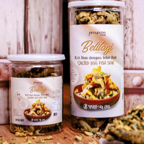 Belilagi salted egg fish skin 140gr