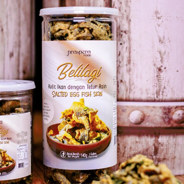 Belilagi salted egg fish skin 140gr