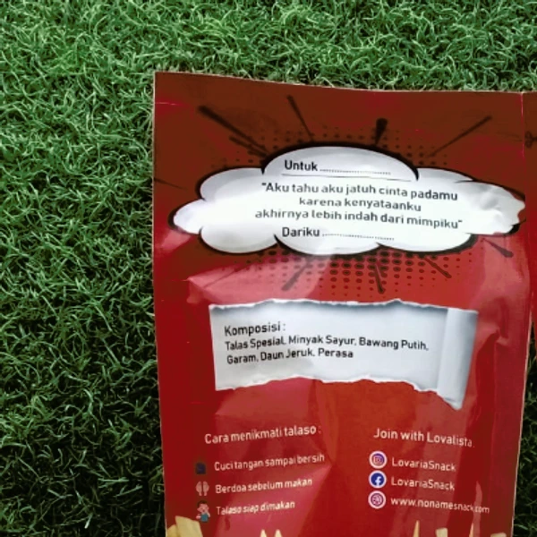 Cemilan Unik Talaso Chips by Lovalista Snack