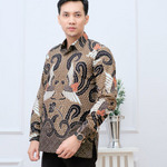Kemeja batik lengan panjang puring  pradikta