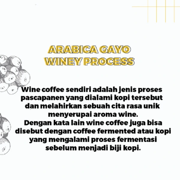 Bawadi Kopi Arabica Wine Coffee  200g