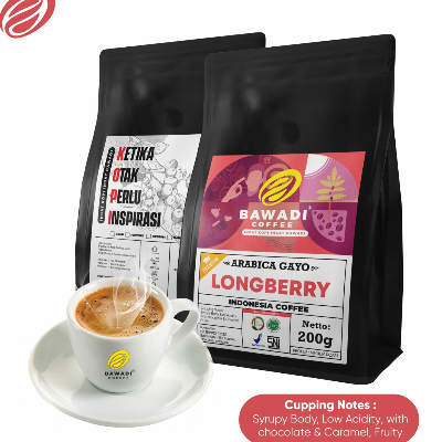 Bawadi Kopi Arabica Longberry 200g