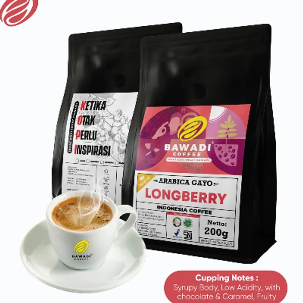 Bawadi Kopi Arabica Longberry 200g