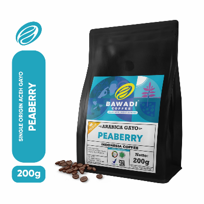 Bawadi Kopi Arabica Peaberry  200g