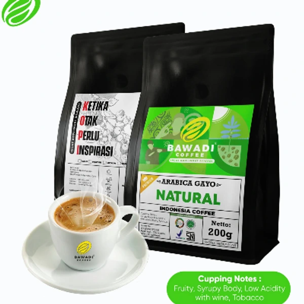 Bawadi Kopi Gayo Arabica Natural 200g