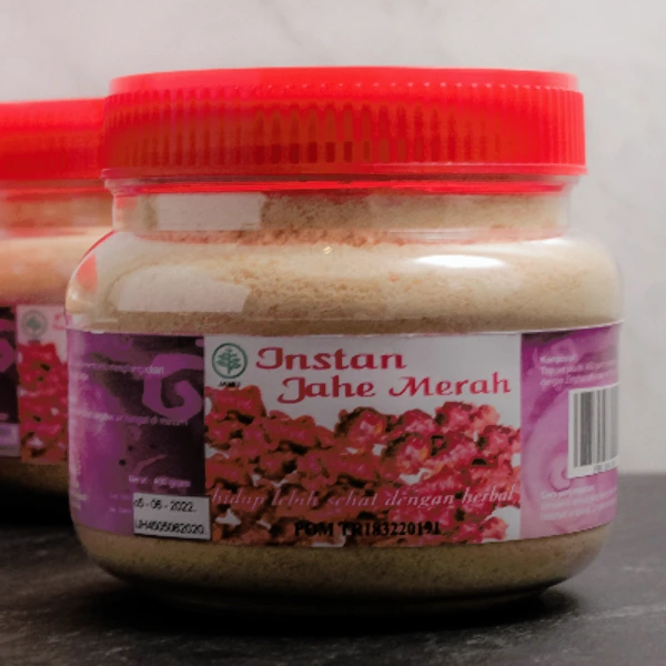 Instan Jahe Merah 400g dengan gula tebu