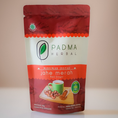 Instan Jahe Merah 200g dengan gula aren