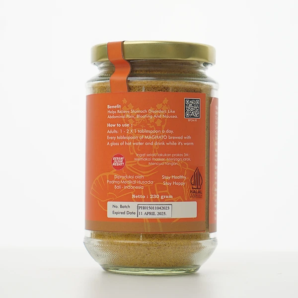 MAGHATO - jamu Herbal Tradisional untuk membantu menjaga kesehatan Lambung & Pencernaan
