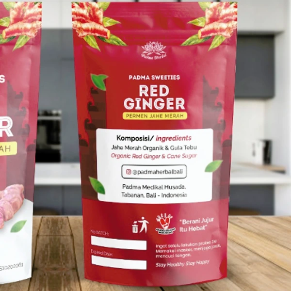 Permen Jahe Merah Red Ginger Candy