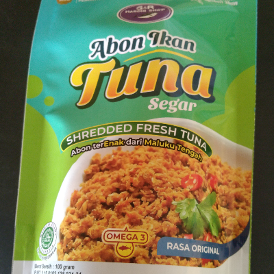 Abon ikan tuna segar rasa original 100 gr