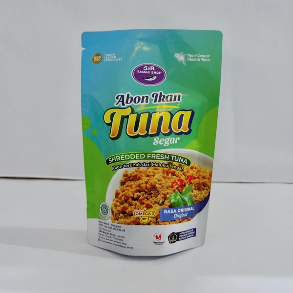 Abon ikan tuna segar rasa original 100 gr