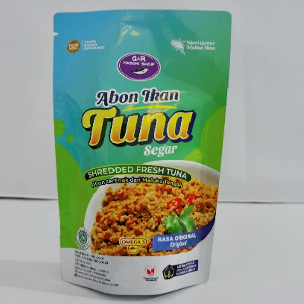 Abon ikan tuna segar rasa original 100 gr