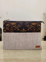 UWAISGEN Tas Laptop Mirah Bag 12 inchi Goni Endek Etnik Bali Handmade