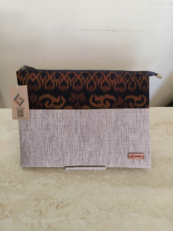 UWAISGEN Tas Laptop Mirah Bag 12 inchi Goni Endek Etnik Bali Handmade