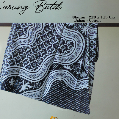 sarung batik tulis 1 warna