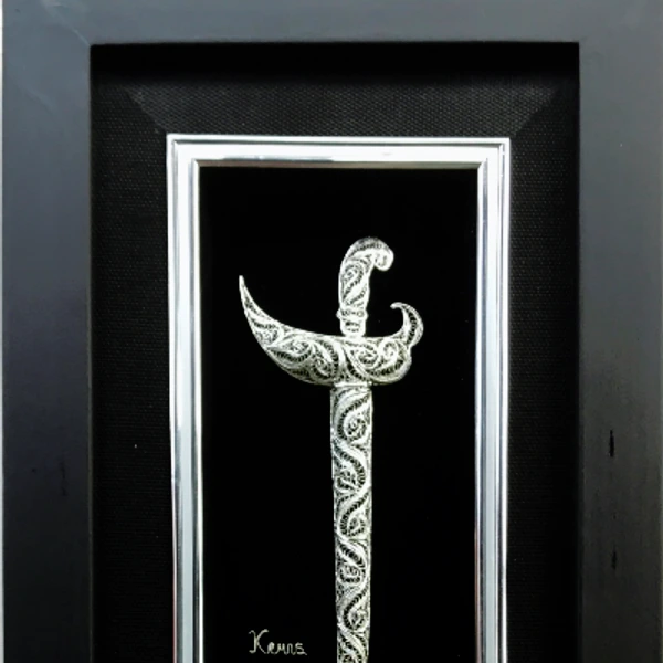 Silver Plated - TSFT 018, Keris