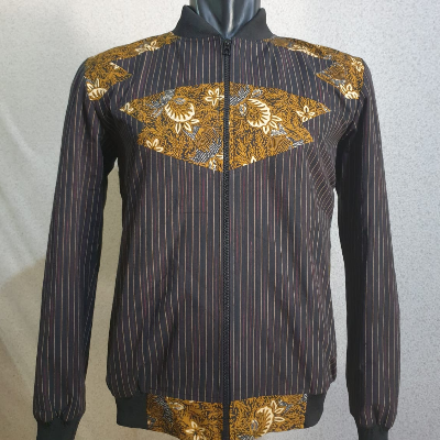 Bomber Jaket Batik Tulis