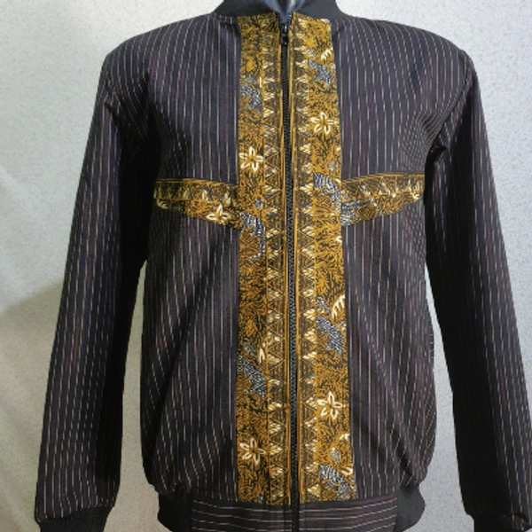 Bomber Jaket Batik Tulis