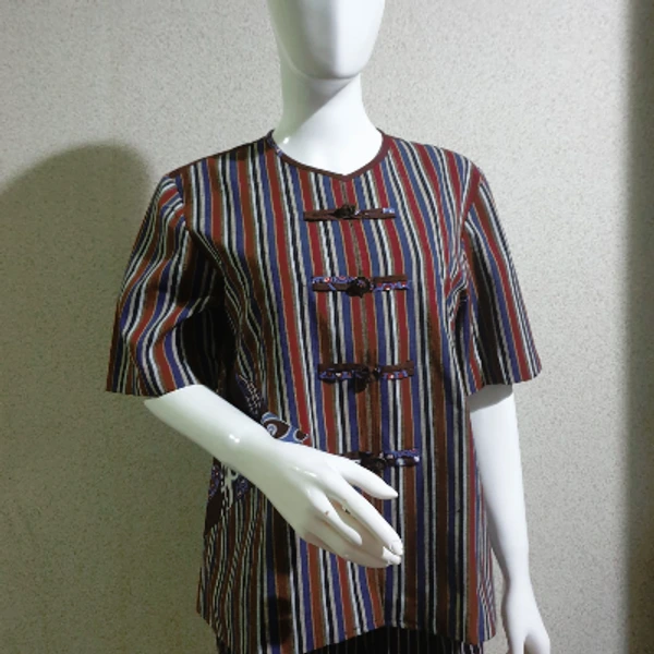 Blouse atasan wanita tangan pendek