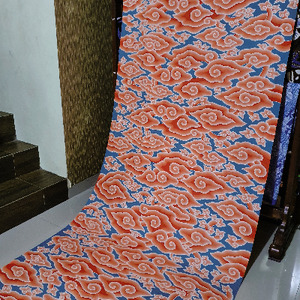Kain Batik Tulis Mega Mendung Layer 9