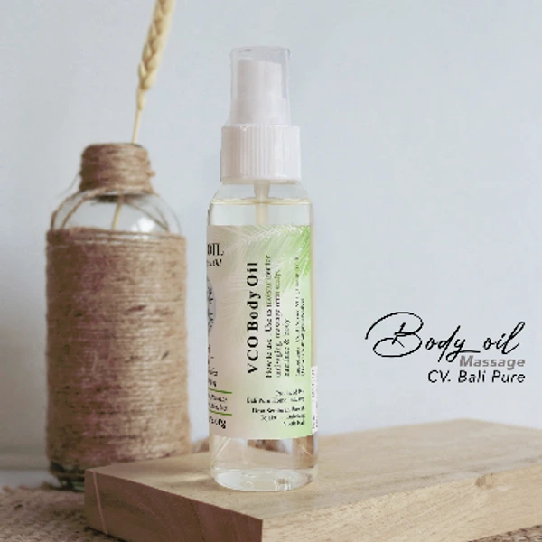 Bali Pure Home Industry Body Oil 100 ml BPOM