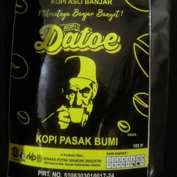 Kopi Datoe Pasak bumi 100gr