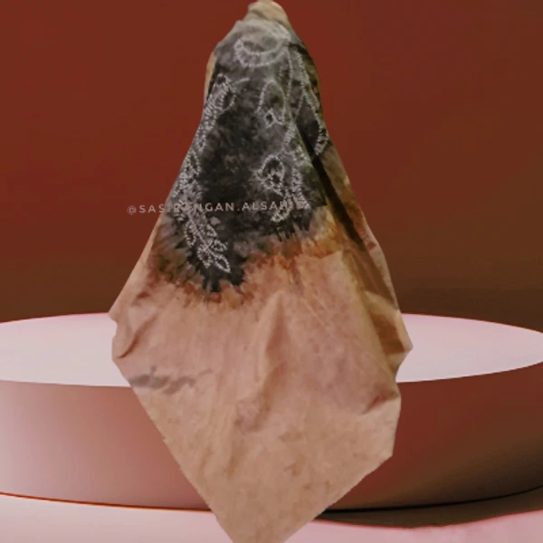 Kerudung sasirangan alam ALSAHID