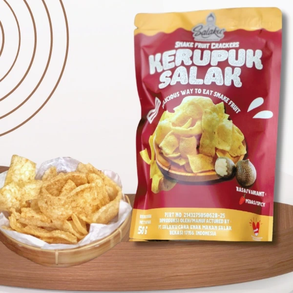 Kerupuk Salak Pedas SALAKU®️