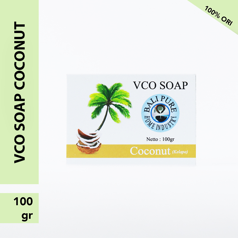 Bali Pure Home Industry VCO Soap  Coconut  100 gr BPOM