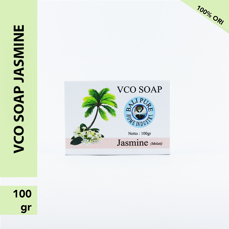 Bali Pure Home Industry VCO Soap Jasmine 100 gr BPOM