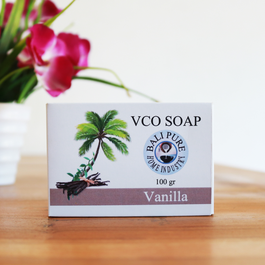 Bali Pure Home Industry VCO Soap vanilla  100 gr BPOM