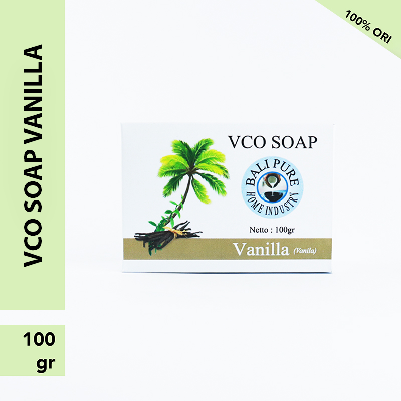 Bali Pure Home Industry VCO Soap vanilla  100 gr BPOM