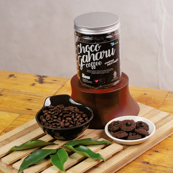 Choco Gaharu Coffee Cookies @kemasan Toples