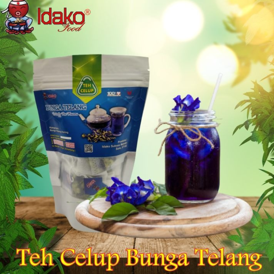 Teh Celup Bunga Telang