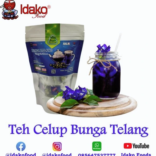 Teh Celup Bunga Telang