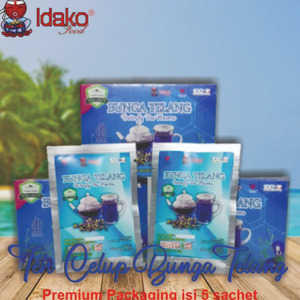 Teh Celup Bunga Telang Kemasan Premium