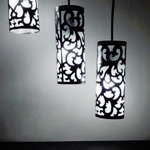 Lampu hias paralon
