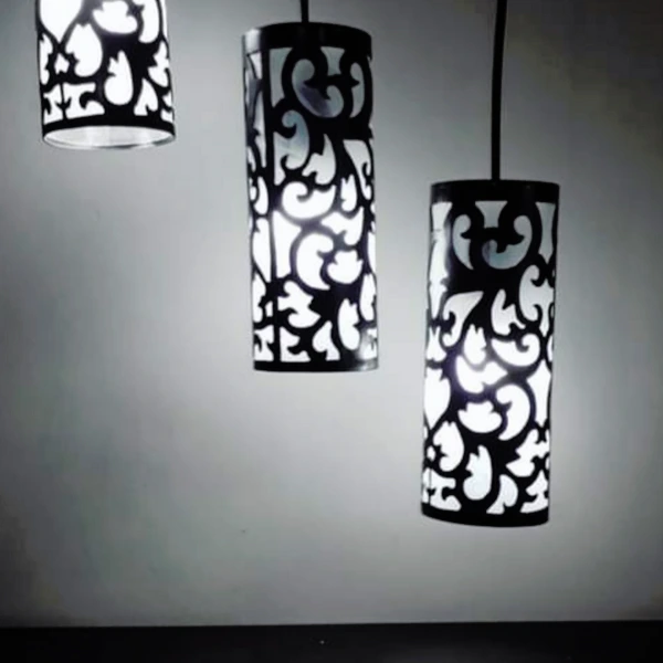 Lampu hias paralon