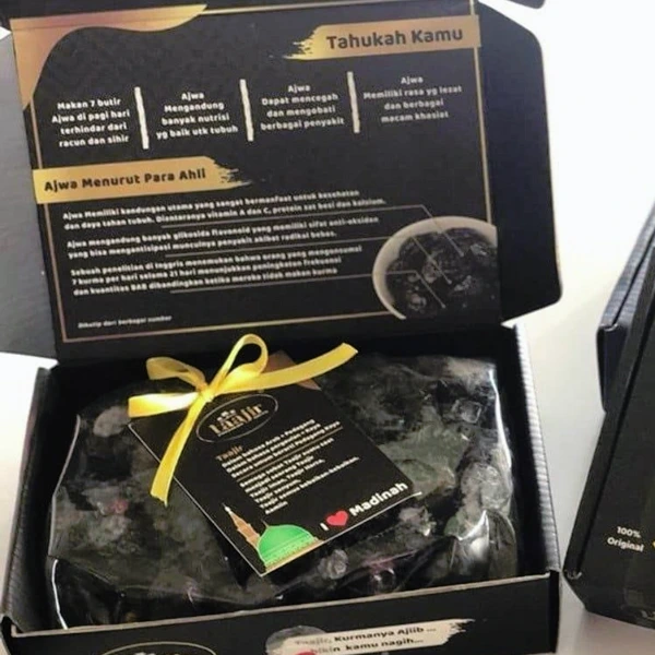 Kurma Ajwa Taajir Premium - SUPER  500gr