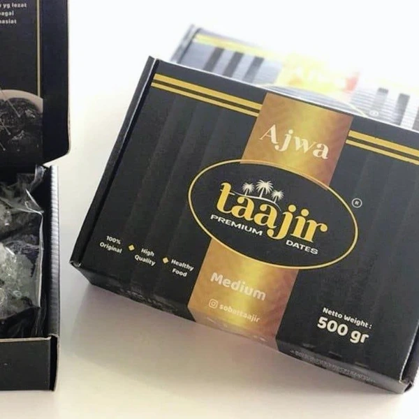Kurma Ajwa Premium Taajir - MEDIUM  500gr